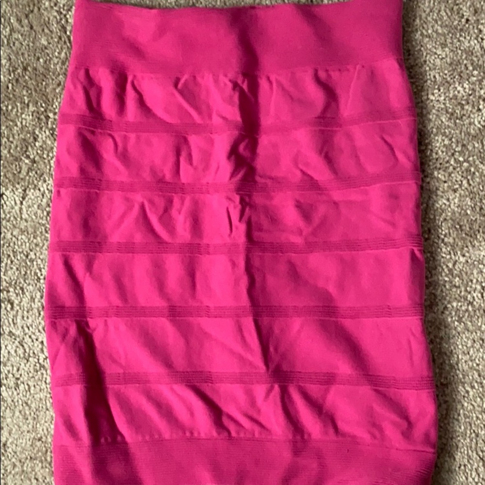 Pink Bebe mini skirt